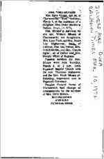Newspaper clipping about Dora Silvers published March 10, 1976
