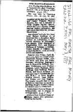 Newspaper clipping about Martha Mae Murphy Stallings published May 3, 1995