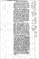 Newspaper clipping about Retha Ann Smith Stewart published July 19, 1995