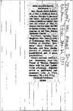 Newspaper clipping about Maude Smith Stewart published January 26, 1977