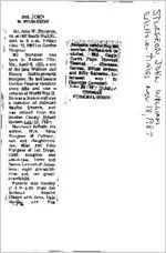 Newspaper clipping about John William Sturgeon published November 18, 1987