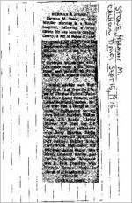 Newspaper clipping about Herman M. Stone published September 15, 1976