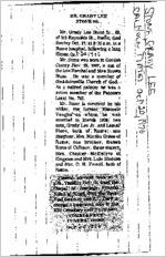 Newspaper clipping about Grady Lee Stone published October 20, 1976
