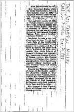 Newspaper clipping about Ernestine Mulkey Tate published June 21, 1995