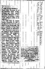 Newspaper clipping about Ellie Edmondson Thurman published September 22, 1976