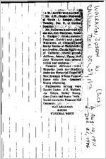 Newspaper clipping about Joseph W. (Buck) Walraven published December 29, 1976