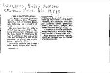 Newspaper clipping about Bobby Morgan Williams published April 19, 1995