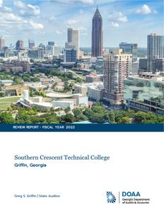 Southern Crescent Technical College, Griffin, Georgia, independent accountant's report on applying agreed-upon procedures for fiscal year ended 2022