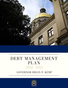 State of Georgia debt management plan, 2022-2025