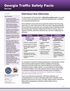 Distracted driving (Atlanta, Ga.), 2020