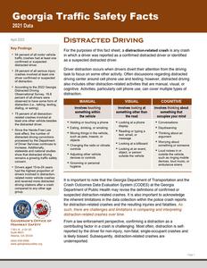 Distracted driving (Atlanta, Ga.), 2021