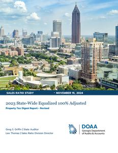 2023 Sales ratio study (Atlanta, Ga.)