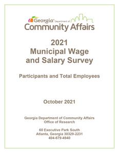 2021 Wage and salary survey. Participants and total employees, volume II