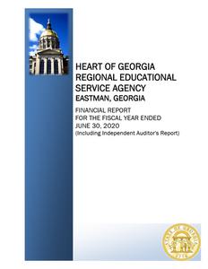 Management report, Heart of Georgia School Systems Regional Educational Service Agency, an organizational unit of the state of Georgia year ended 2020 June 30