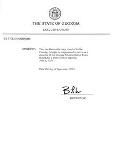 Executive order, 2023 September 26a.