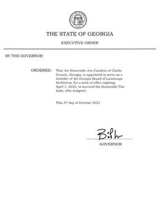 Executive order, 2023 October 3a.