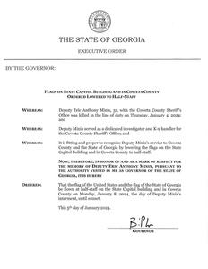 Executive order, 2024 January 4