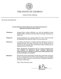 Executive order, 2024 January 31X