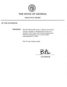 Executive order, 2024 March 5D