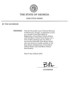 Executive order, 2024 March 5FF