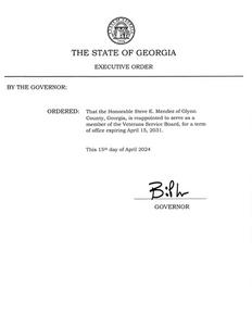Executive order, 2024 April 15