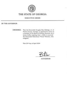 Executive order, 2024 April 23A