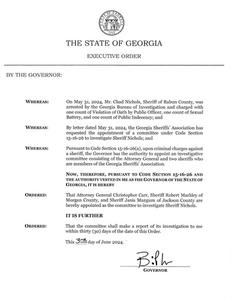 Executive order, 2024 June 3