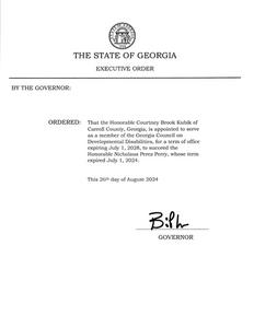 Executive order, 2024 August 26F