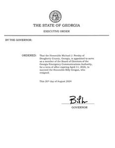 Executive order, 2024 August 26V