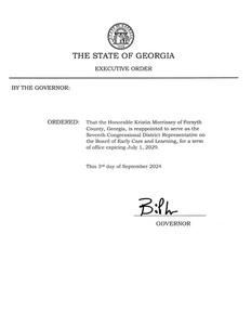 Executive order, 2024 September 3D
