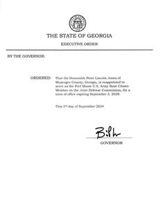 Executive order, 2024 September 3X
