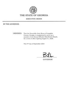 Executive order, 2024 September 9C