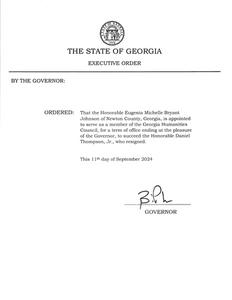 Executive order, 2024 September 11