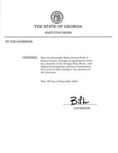 Executive order, 2024 September 18H