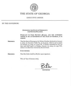 Executive order, 2025 January 13