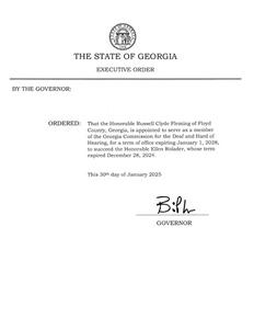 Executive order, 2025 January 30