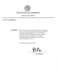 Executive order, 2025 January 30Y