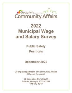 2022 Wage and salary survey. Public safety, volume II