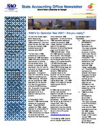 State Accounting Office newsletter