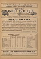 Farmers and consumers market bulletin, 1933 August 31