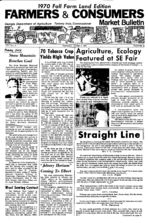 Farmers and consumers market bulletin, vol. 56, no. 41 (1970 October 7)