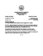 Press release, 2004 December 8
