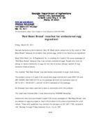 Press release, 2011 March 25A