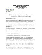 Press release, 2011 March 30