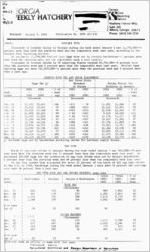 Georgia weekly hatchery [1983]