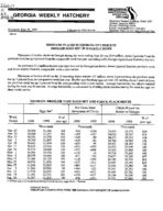 Georgia weekly hatchery, 1999 June 30