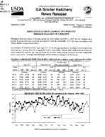Georgia broiler hatchery news release, 2007 December 5
