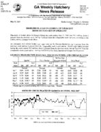 Georgia weekly hatchery news release, 2007 May 16