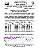Georgia broiler hatchery news release, 2008 May 28