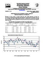 Georgia broiler hatchery news release, 2012 December 27
